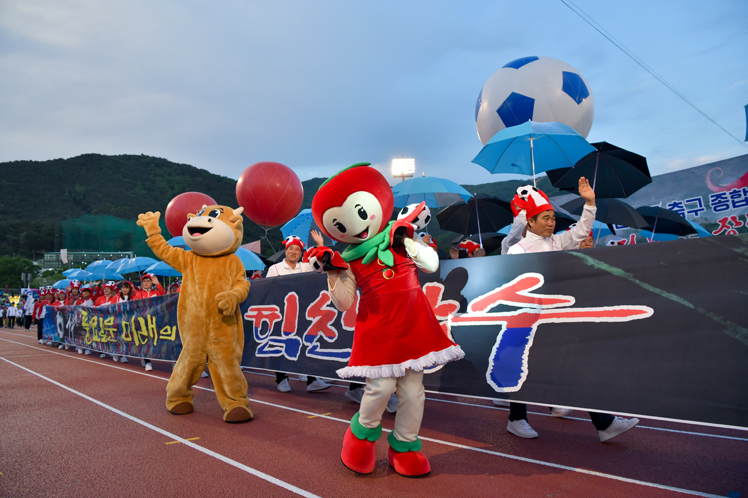 전북도민체육대회 개막식 참석 사진(3)